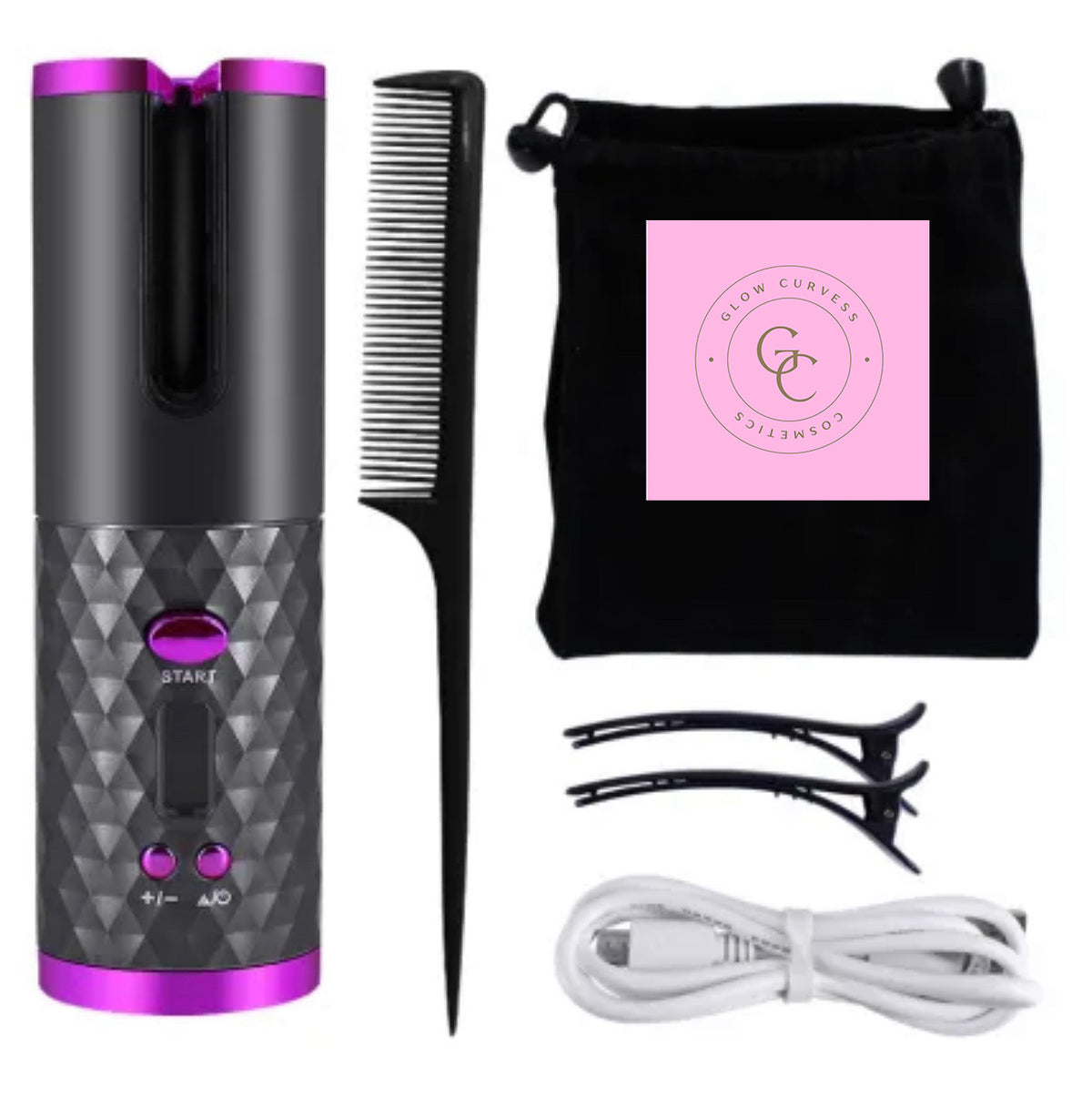 Rechargeable Automatic Portable Hair Curler